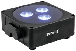 EUROLITE - AKKU Flat Light 3 bk - dj-sound-light