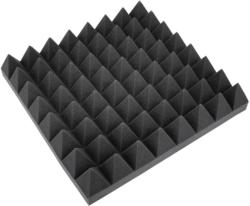 Omnitronic - Accoustic foam pyramid 100mm, 50x50cm