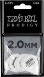 ERNIE BALL - Prodigy gitár pengető fehér 2, 0 mm 6 db