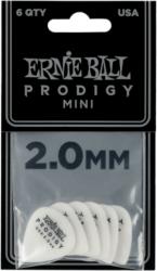 ERNIE BALL - Prodigy mini gitár pengető fehér 2, 0 mm 6 db