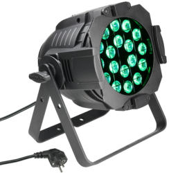 CAMEO - Light LED Studio PAR 64 18x8 W os négyszínű RGBW LED fekete aluminium ház