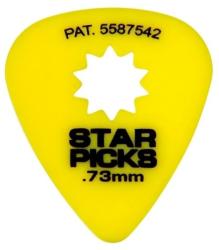 EVERLY - Star picks gitár pengető 0.73 mm sárga - dj-sound-light