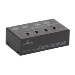 Soundsation - ADX-800 LINK aktív 2 csatornás DI-Box és splitter - dj-sound-light