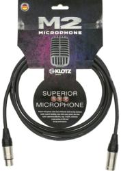 KLOTZ - mikrofonkábel 10 m Klotz XLR3M-XLR3F csatlakozók+MC2000 fekete kábel
