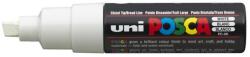 uni Dekormarker, 8 mm, UNI "Posca PC-8K", fehér (PC-8K WHITE)