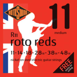 ROTOSOUND - R11 Roto Reds medium elektromos gitárhúr készlet 11-48 - dj-sound-light