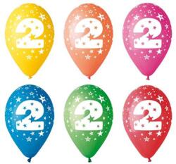 Léggömb, 26 cm, számos, 2 (11-PRINT2) - nyomtassingyen