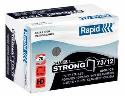 Rapid Tűzőkapocs, 73/12, horganyzott, RAPID "Superstrong", 5000db/doboz (24890800) - nyomtassingyen
