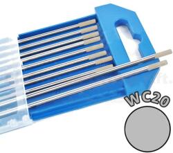  Wolfram elektróda WC20 szürke - Ø 2, 4 x 175 mm - 10 db