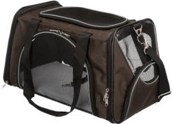 TRIXIE Joe jól szellőző barna kutyaszállító táska (28 x 28 x 47 cm, 10 kg-ig terhelhető)