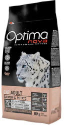 Optimanova Cat Adult Salmon & Potato Grain Free 8 kg