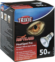TRIXIE Reptiland HeatSpot Pro halogén sütkérező lámpa (ø 65 × 88 mm, 50 W)