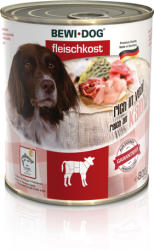 Bewi Dog borjú színhúsban gazdag konzerves eledel (6 x 800 g) 4.8 kg