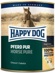 Happy Dog Pur Montana - Szín lóhúsos konzerv (24 x 200 g) 4.8 kg