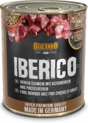 BELCANDO Iberico sertéshúsos, csicseriborsós és vörösáfonyás konzerv kutyáknak (6 x 800 g) 4.8 kg