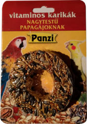 Panzi vitaminos karika nagytestű papagájoknak 70 g