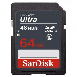 SanDisk Ultra SDXC 64GB C10/UHS-I SDSDUNR-064G-GN3IN/186557