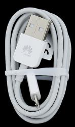 Huawei USB apa - microUSB apa Adatkábel 1m - Fehér (csomagolás nélkül) (18239)