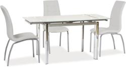 Wipmeble GD 019 asztal 70x100 fehér - mindigbutor