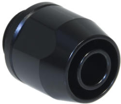 Alphacool HF fitting TPV Metall - 12, 7 / 7, 6 mm - Black - 6os Kit /17454/