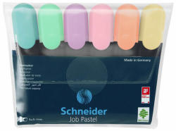 Schneider Textmarker pastel SCHNEIDER Job Pastel, 6 buc/set