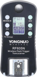 Yongnuo RF605N távkioldó vezeték nélküli adó-vevő készlet (Nikon)