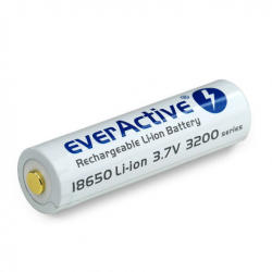 everActive 18650 3200mAh 3, 6V Li-Ion akku beépített USB-s töltővel