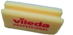Vileda Professional Non-scratch sárga, fehér dörzsivel, 7 x 15 cm, 101884 Sárga