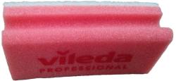 Vileda Professional Non-scratch piros, fehér dörzsivel, 7x15 cm, 102563/101883 Piros