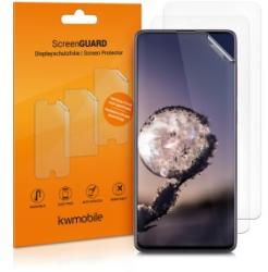 kwmobile 3x Folie de protecție pentru display pentru Samsung Galaxy A71 - clar