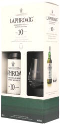 LAPHROAIG 10 years 40% pdd. + pohár (0, 7 L)