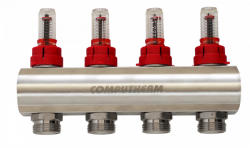  COMPUTHERM MF03 1"-os áramlásmérővel szerelt 8 leágazásos osztó