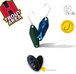 Herakles Lingurita Oscilanta HERAKLES Zero 6, 0.6 g, culoare 43 Holo Black (ARHKZER43)