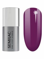 Semilac Gel lac de unghii - Semilac One Step Hybrid S760 - Hyacinth Violet