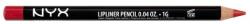 NYX Professional Makeup Creion de buze - NYX Professional Makeup Slim Lip Pencil 817 - Hot Red