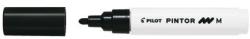 Pilot Marker cu vopsea Pilot Pintor M diverse culori 1.4 mm varf rotund negru (PSW-PT-MB)