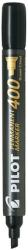 Pilot Marker permanent Pilot P400 diverse culori 4 mm varf tesit negru (PSCA-400-B)