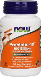 NOW Probiotic-10 100 Billion (30 caps. )