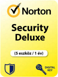 Symantec Security Deluxe (5 eszköz / 1 év) (EU) (Elektronikus licenc) (21357490)