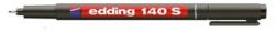 edding Alkoholos marker, OHP, 0, 3 mm, EDDING "140 S", fekete (7070047001) (7070047001)