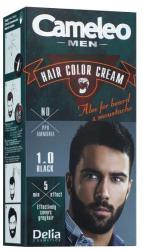 Delia Cosmetics Vopsea de păr pentru bărbați - Delia Cameleo Men Hair Color Cream 1.0 - Black