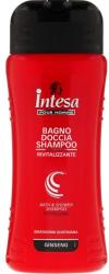 Intesa Șampon-Gel de duș cu extract de ginseng - Intesa Classic Black Shower Shampoo Gel Revitalizing 500 ml