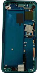  56000100F400 Gyári Xiaomi Mi Note 10 zöld LCD kijelző érintővel kerettel előlap (56000100F400)