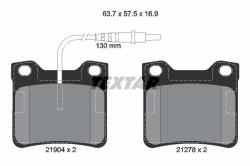 TEXTAR set placute frana, frana disc TEXTAR Q+ 2190403 (2190403)