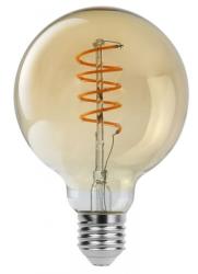 Rábalux Bec filament LED Rabalux, auriu, 4W, 200 lm, 1419, 2200 K, lumină extra caldă (1419)