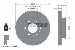 TEXTAR Disc frana TEXTAR PRO 92301203 (92301203)