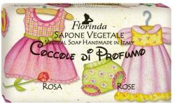 Florinda Săpun natural pentru copii Trandafir - Florinda Sapone Vegetale Rose 100 g