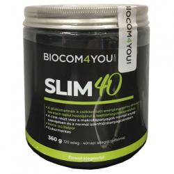  Biocom Slim 40 körte italpor - 360g - bio