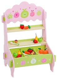 MENTARI Zöldség-gyümölcs játék eladópult rózsaszín 5094 (5094)