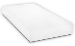 Szivacs matrac - 70*120*8 cm fehér huzattal - babyshopkaposvar